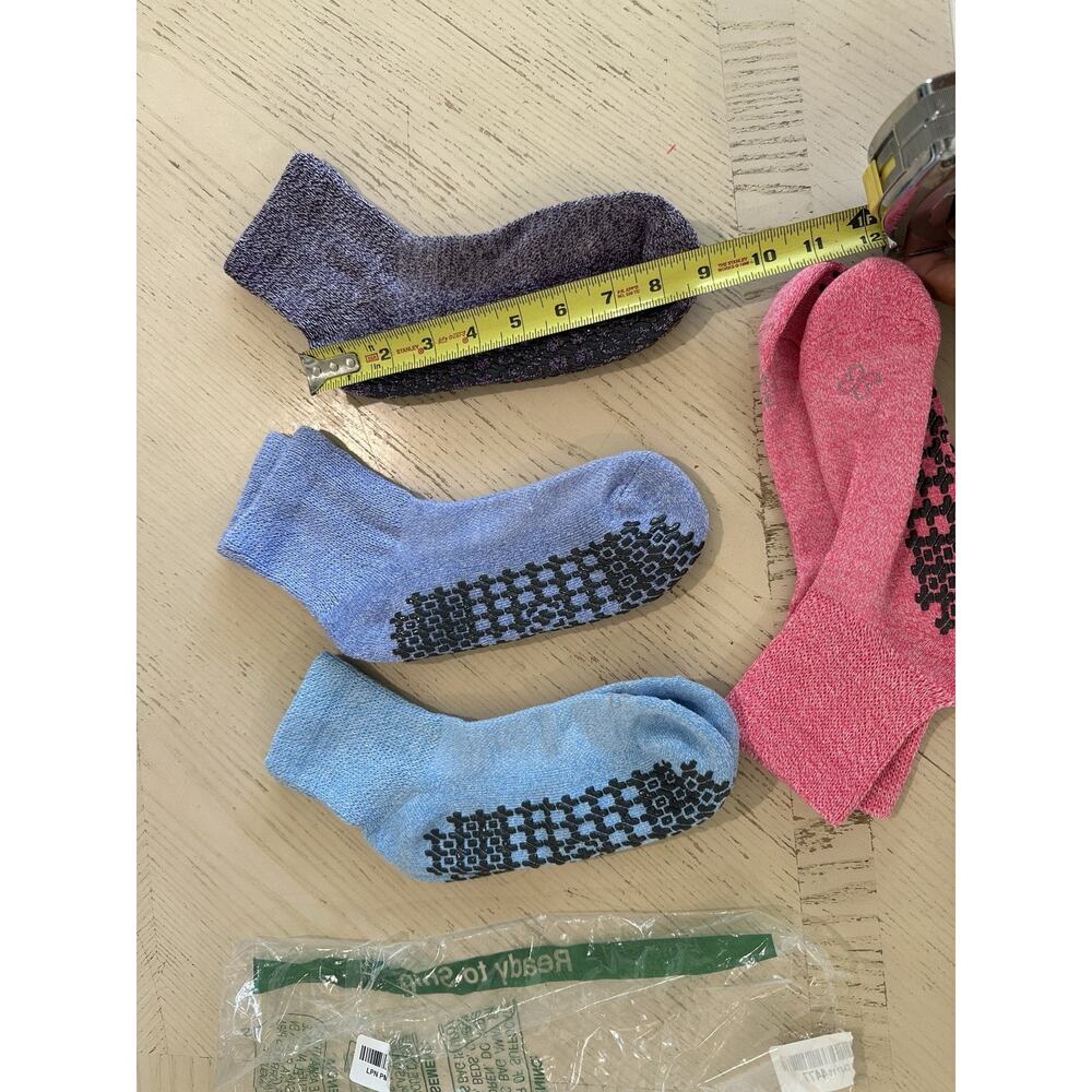 (4 Pairs) X Unisex Ankle High Socks. Size 9”. See Images.